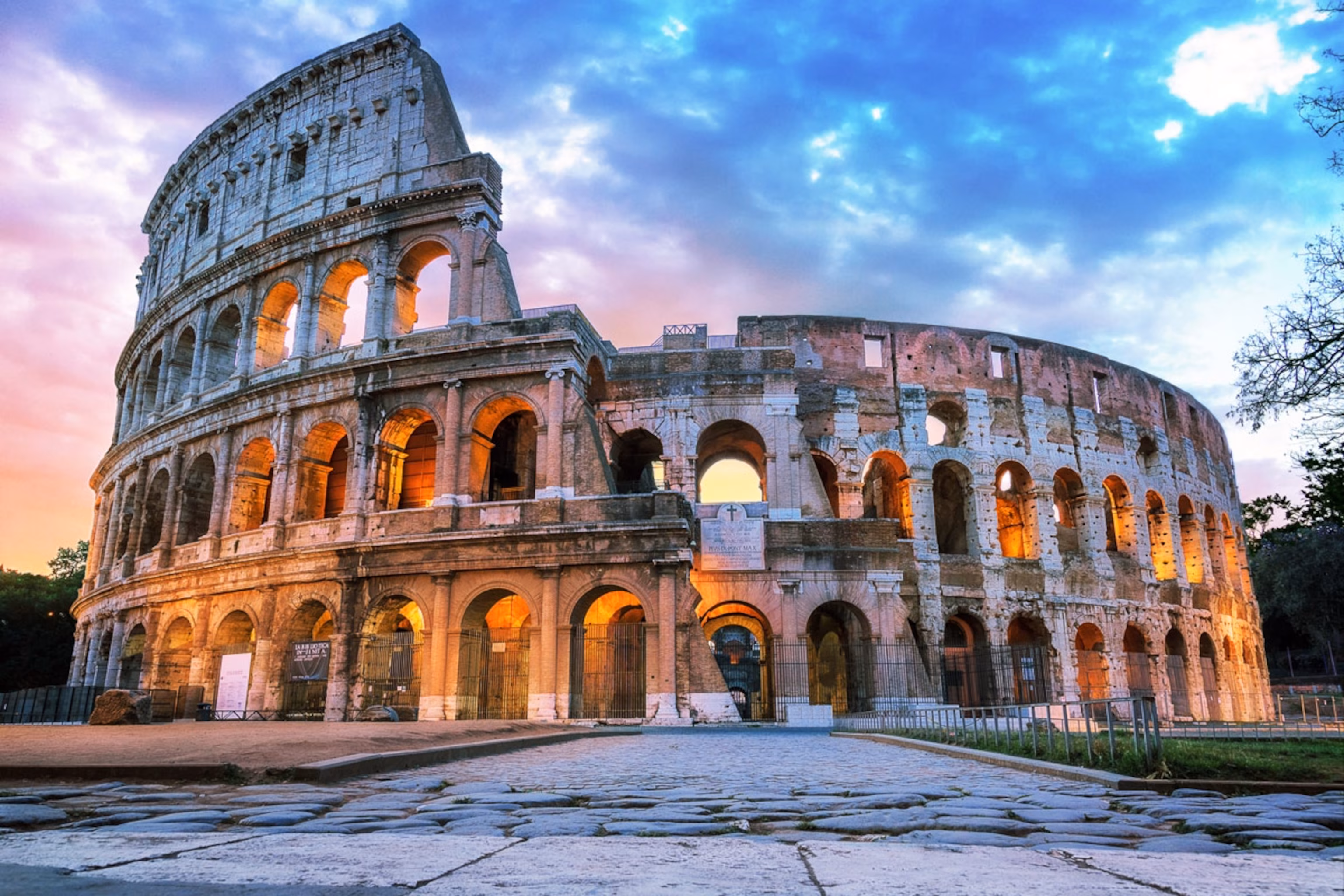 Picture of the Colloseum